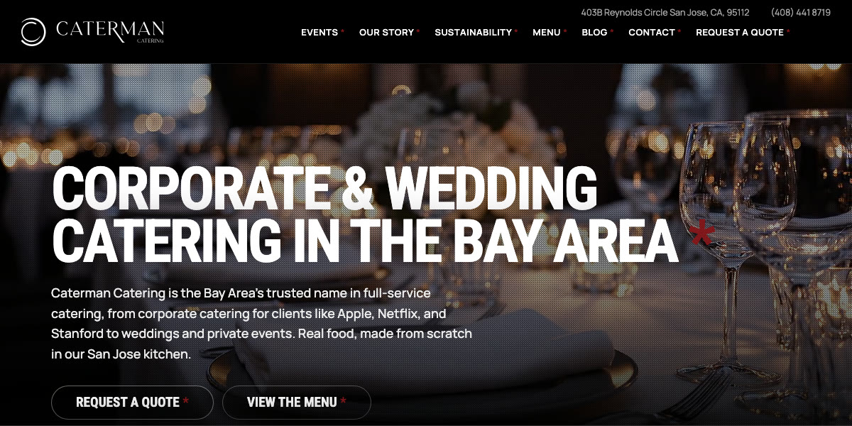 Caterman website
