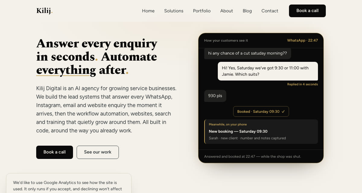Kilij Digital website